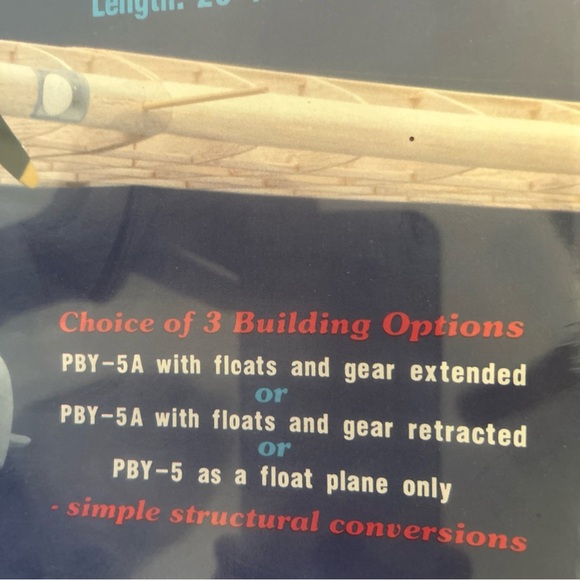 Catalina PBY-5a Amphibious Flying Boat Model Kit - New- Sealed - Picture 6 of 10